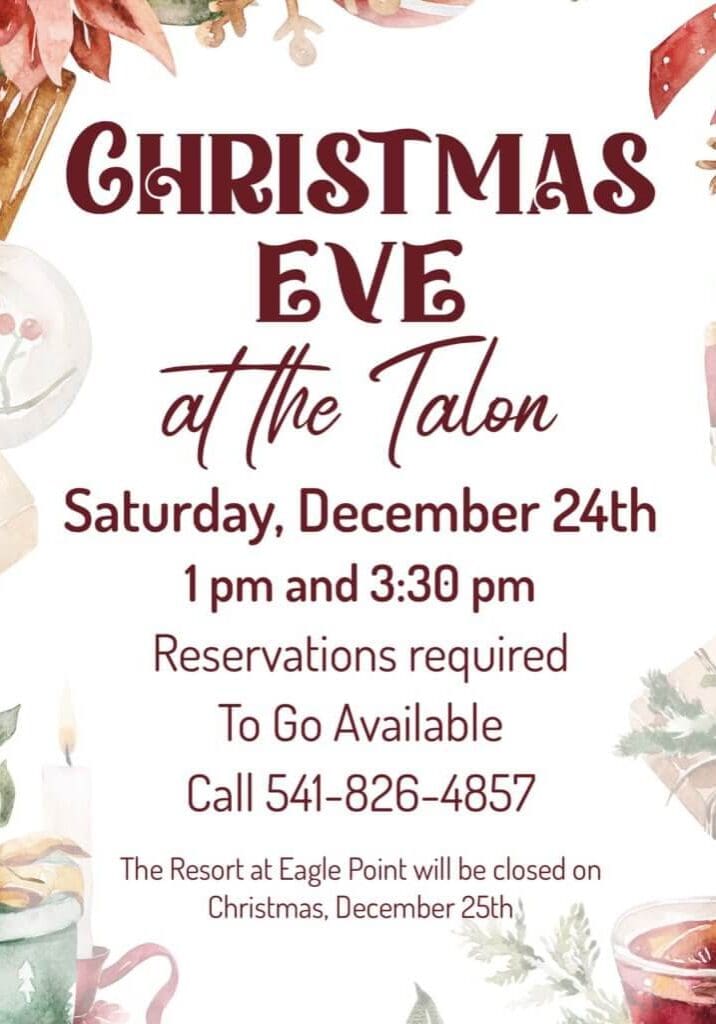 Christmas Eve at the Talon Grill