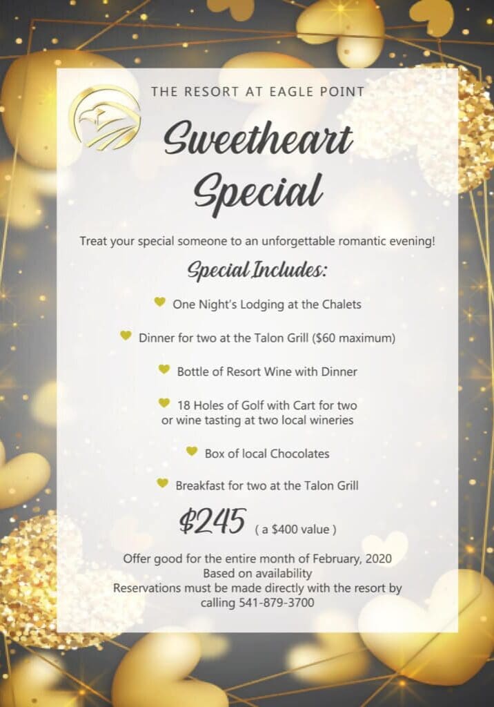 Resort at Eagle Point - Sweetheart Special