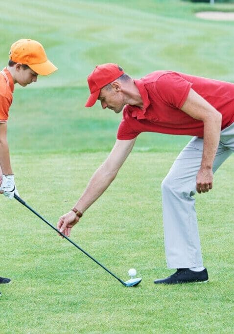 kids learn from playing golf