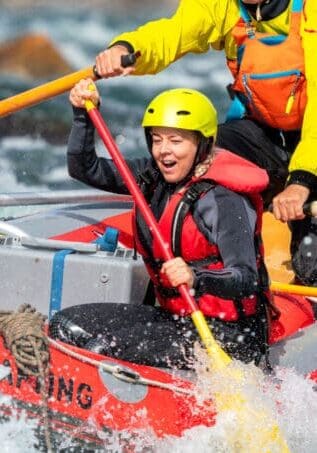 whitewater rafting